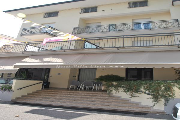Hotel Villa Lieta Rímini Exterior foto